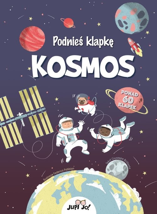 okładka Podnieś klapkę Kosmos książka | Brillante Giuseppe