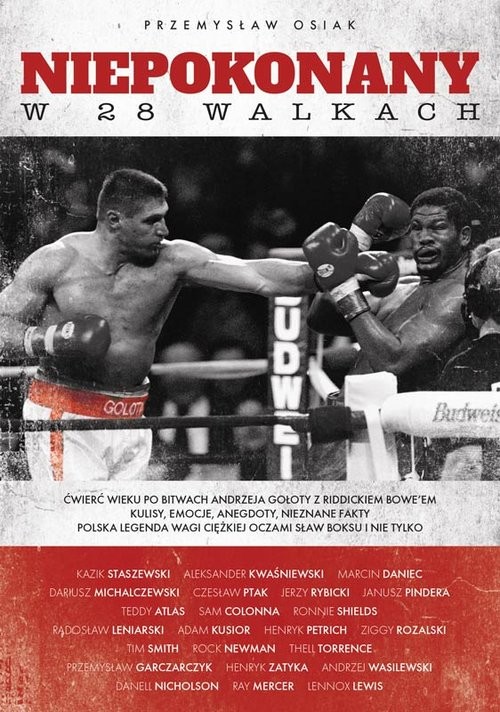 okładka Niepokonany w 28 walkach książka | Przemysław Osiak