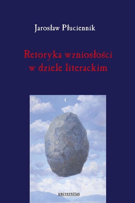 okładka Retoryka wzniosłości w dziele literackim ebook | pdf | Płuciennik Jarosław