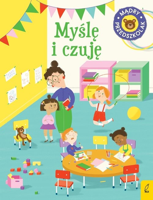 okładka Mądry przedszkolak Myślę i czuję książka | Patrycja Wojtkowiak-Skóra