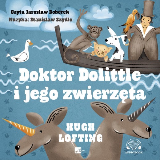 okładka Doktor Dolittle i jego zwierzęta audiobook | MP3 | Hugh Lofting