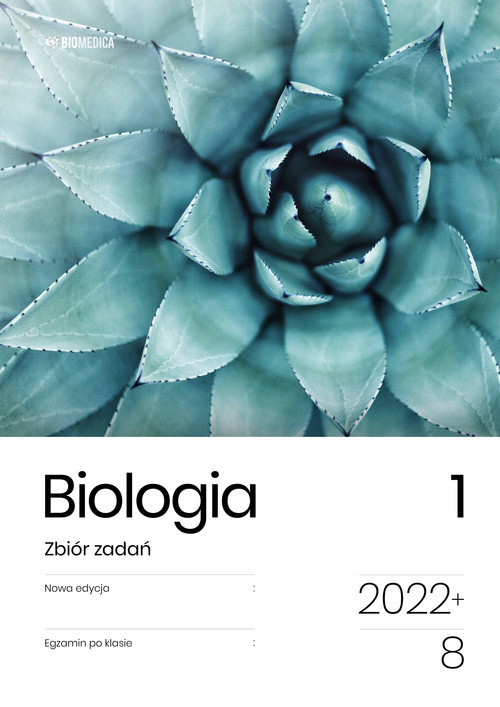 okładka Biologia Egzamin ósmoklasisty Zbiór zadań Tom 1 książka