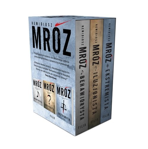 okładka Behawiorysta / Iluzjonista / Ekstremista Pakiet książka | Remigiusz Mróz