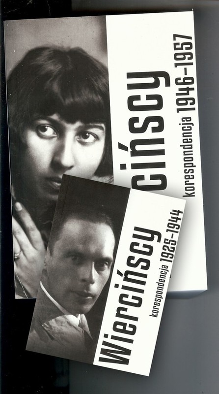 okładka Korespondencje 1925-42 i Korespondencje 1946-57 książka | Edmund Wierciński, Maria Wiercińska