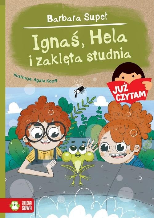 okładka Już czytam Ignaś, Hela i zaklęta studnia Tom 21 książka | Barbara Supeł