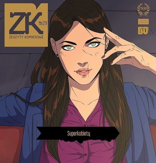 okładka Zeszyty komiksowe Nr 29 Superkobiety książka