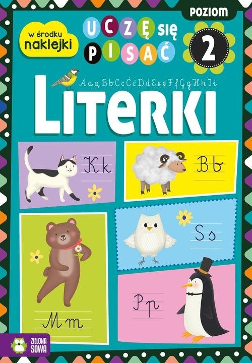 okładka Uczę się pisać Literki książka | Malicka Magda