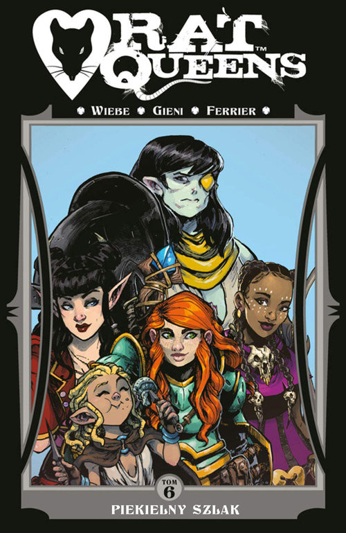 okładka Rat Queens Tom 6 książka | J.K. Wiebie, O. Gieni