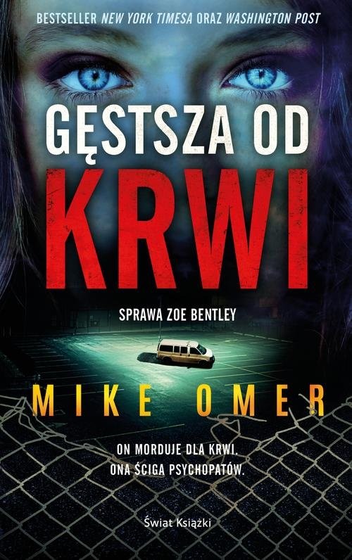 okładka Gęstsza od krwi książka | Mike Omer
