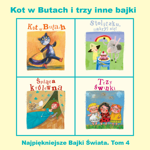 okładka Kot w Butach i trzy inne bajki audiobook | MP3 | Jarosław Mikołajewski