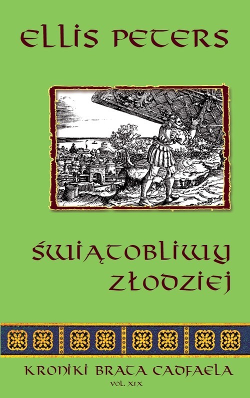 okładka Świątobliwy złodziej Tom 19 książka | Ellis Peters