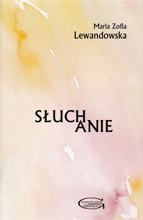 okładka Słuchanie książka | Maria Zofia Lewandowska