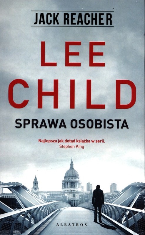 okładka Jack Reacher Sprawa osobista książka | Lee Child