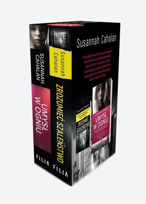 okładka Pakiet Umysł w ogniu / Zrozumieć szaleństwo książka | Susannah Cahalan