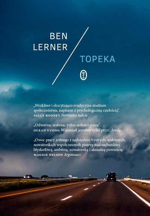 okładka Topeka książka | Ben Lerner