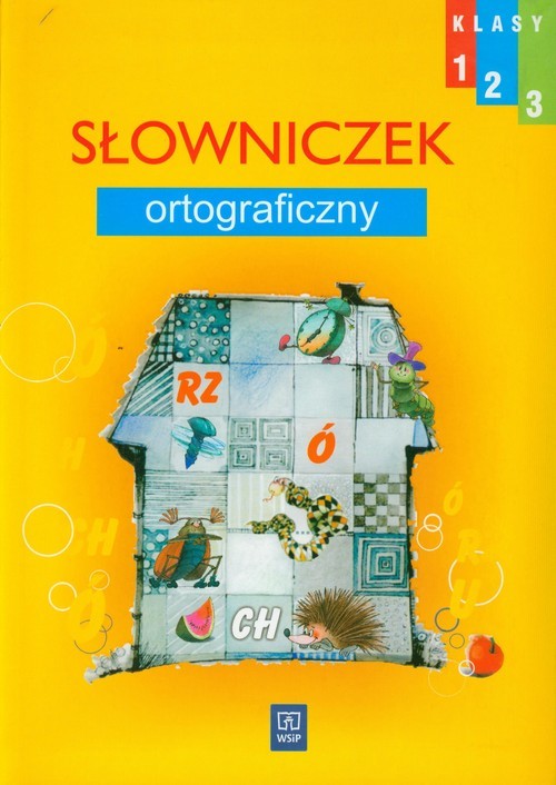 okładka Wesoła szkoła 1-3 Słowniczek ortograficzny edukacja wczesnoszkolna książka