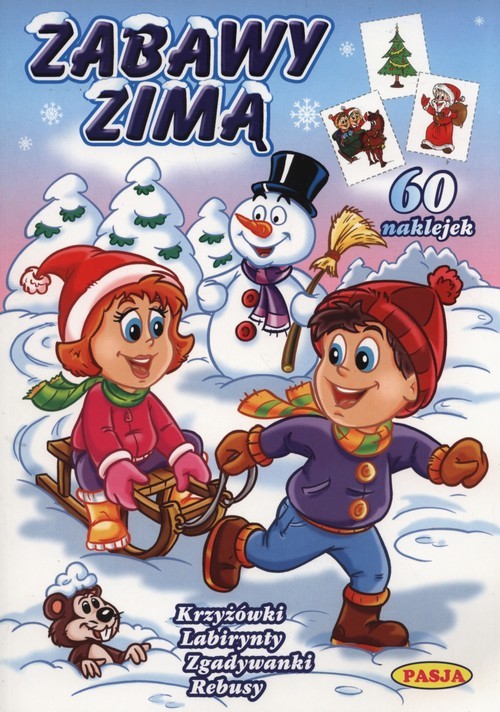 okładka Zabawy zimą książka