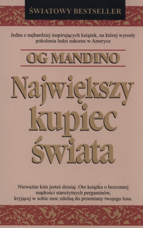 okładka Największy kupiec świata książka | Mandino Og