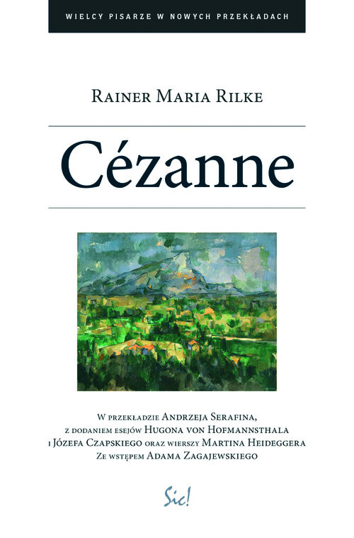 okładka Cezanne książka | Rainer Maria Rilke