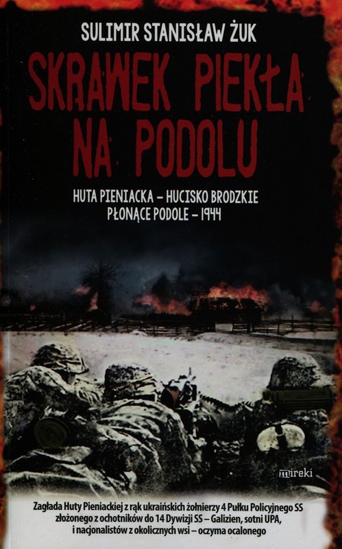 okładka Skrawek piekła na Podolu książka | Sulimir Stanisław Żuk