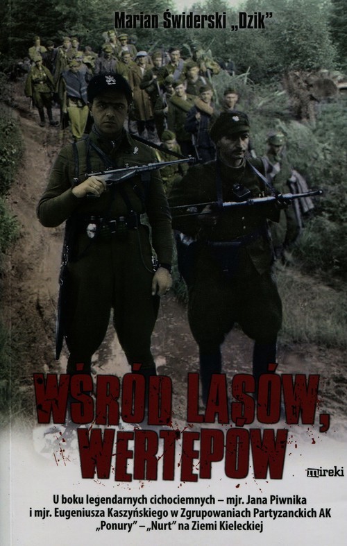 okładka Wśród lasów i wertepów książka | Świderski Marian