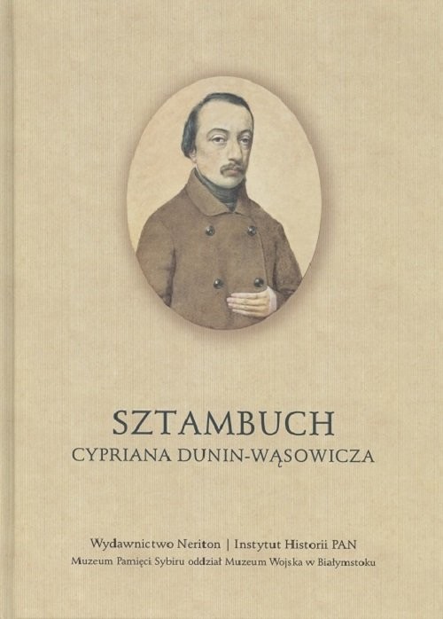 okładka Sztambuch Cypriana Dunin-Wąsowicza książka