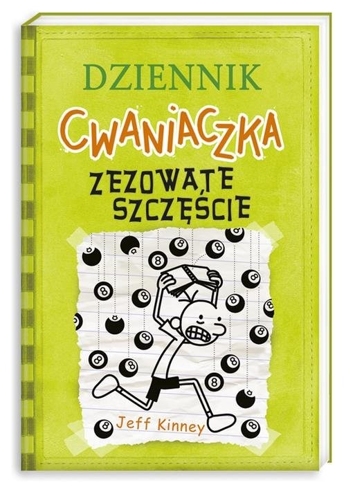 okładka Dziennik cwaniaczka 8. Zezowate szczęście książka | Jeff Kinney
