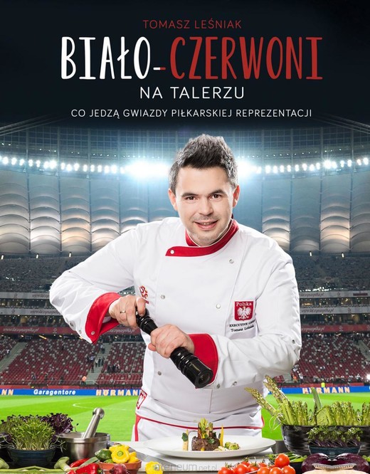 okładka Biało-czerwoni na talerzu książka | Tomasz Lew Leśniak, Basałaj Janusz