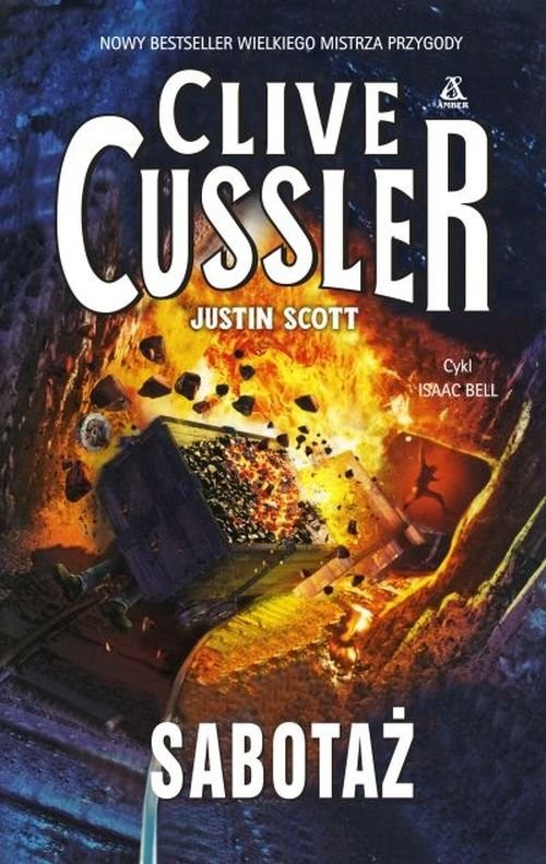 okładka Sabotaż książka | Clive Cussler, Justin Scott