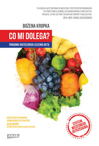 okładka Co mi dolega? Poradnik skutecznego leczenia dietą książka | Bożena Kropka