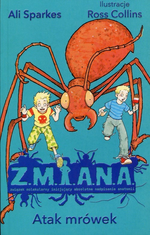 okładka Z.M.I.A.N.A. Atak mrówek książka | Ali Sparkes