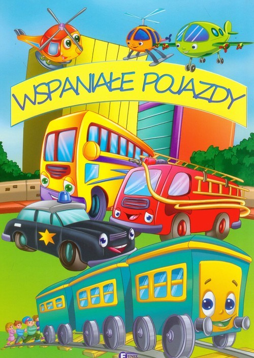 okładka Wspaniałe pojazdy książka