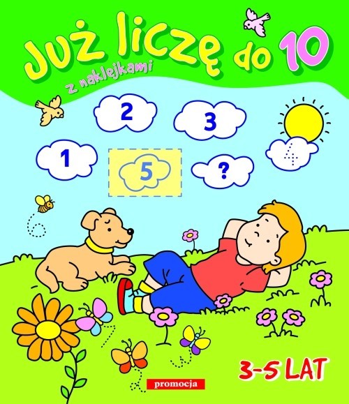 okładka Już liczę do 10 Naklejanki książka