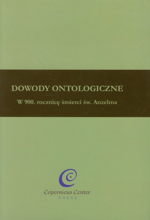okładka Dowody ontologiczne W 900. rocznicę śmierci św. Anzelma książka