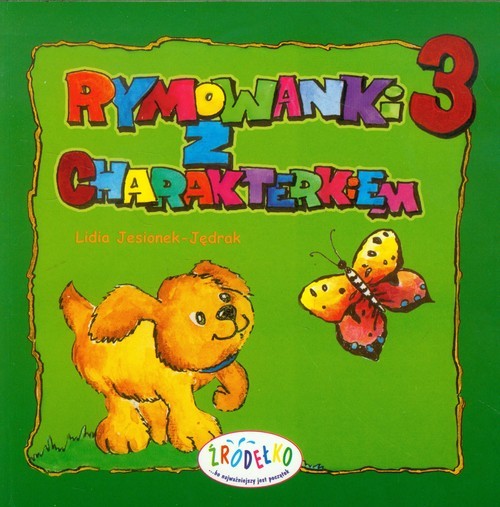 okładka Rymowanki z charakterkiem część 3 książka