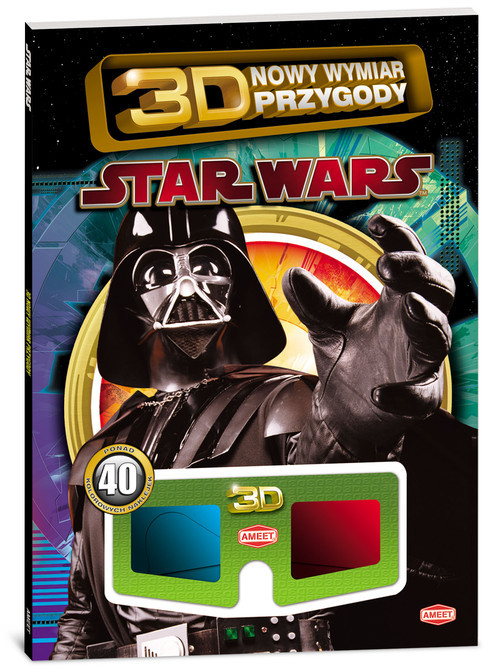 okładka Star Wars! 3D Nowy wymiar przygody książka