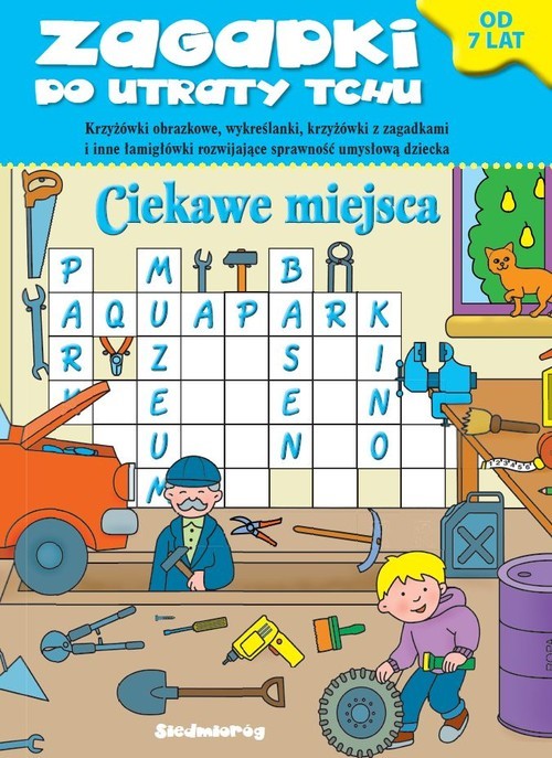 okładka Zagadki do utraty tchu Ciekawe miejsca od 7 lat książka