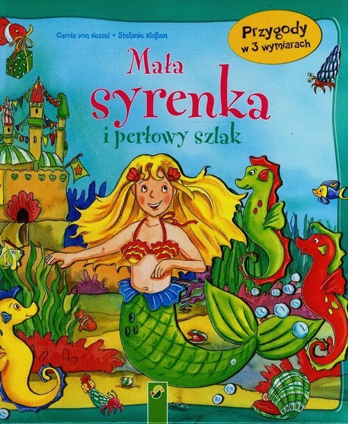 okładka Mała syrenka i perłowy szlak Przygody w 3 wymiarach książka