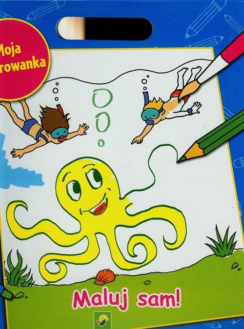 okładka Maluj sam Moja kolorowanka książka