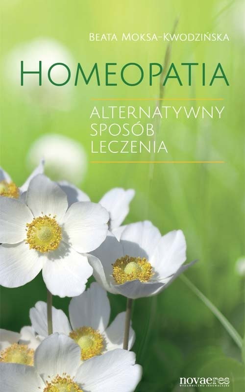 okładka Homeopatia książka | Beata Moksa-Kwodzińska