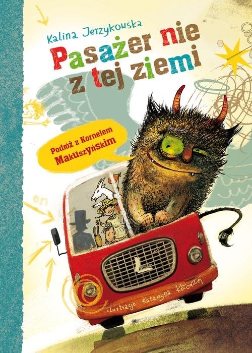 okładka Pasażer nie z tej ziemi książka | Kalina Jerzykowska