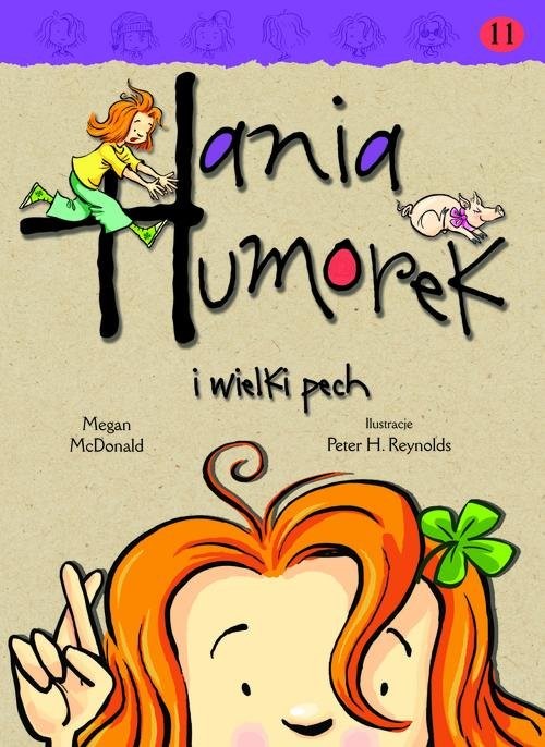 okładka Hania Humorek i wielki pech książka | Megan McDonald