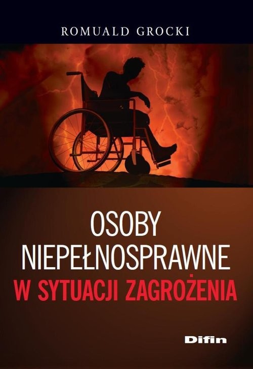 okładka Osoby niepełnosprawne w sytuacji zagrożenia książka | Grocki Romuald