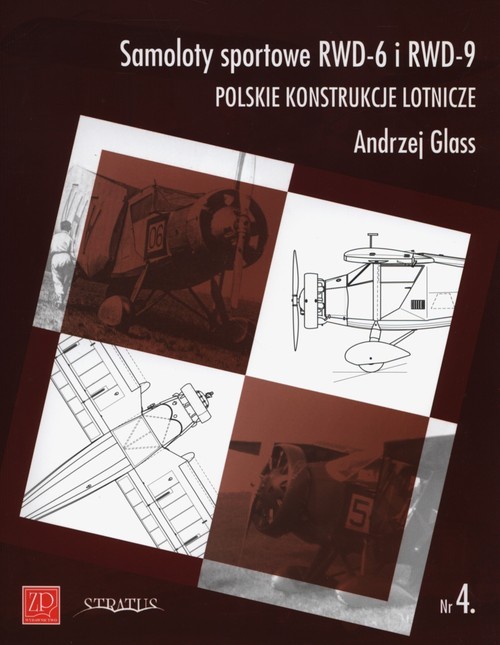 okładka Samoloty sportowe RWD-6 i RWD-9 książka | Andrzej Glass