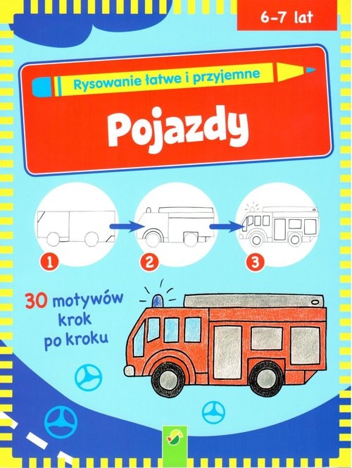 okładka Nauka rysowania - Pojazdy książka