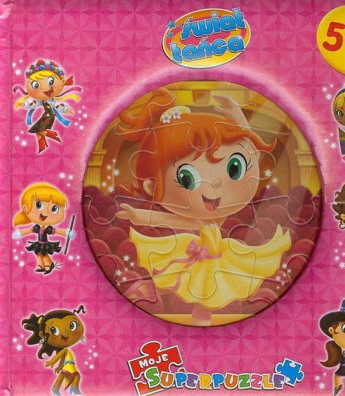 okładka Świat tańca Super puzzle książka