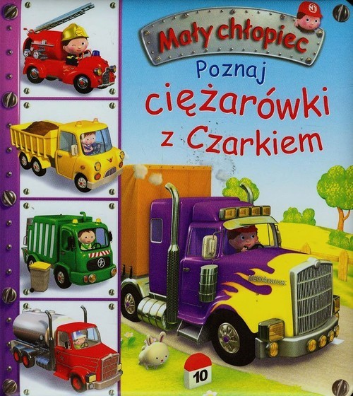 okładka Poznaj ciężarówki z Czarkiem książka | Emilie Beaumont