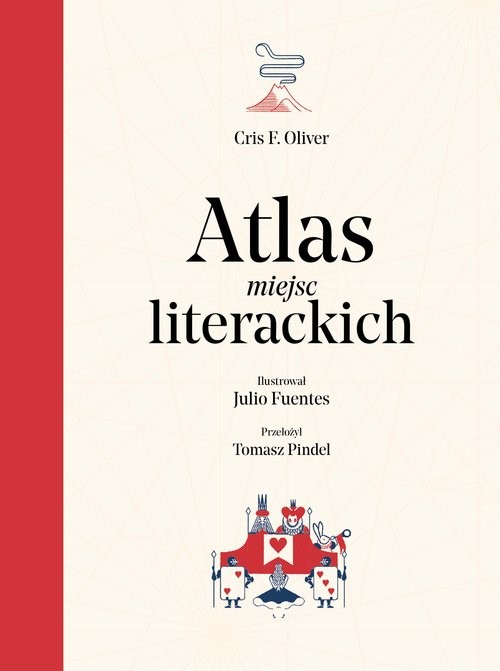 okładka Atlas miejsc literackich książka | Cris F. Oliver