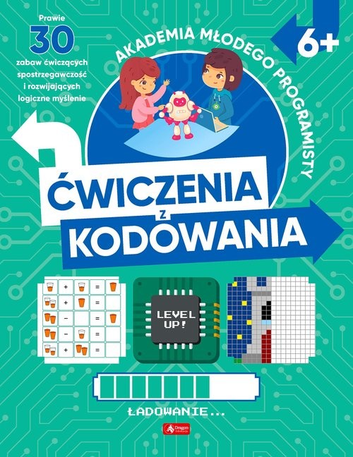 okładka Akademia młodego programisty. Ćwiczenia z kodowania książka | Alicja Żarowska-Mazur, Dawid Mazur