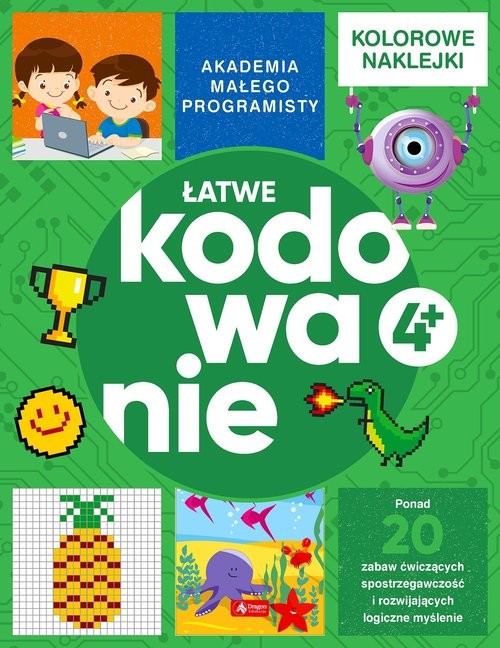 okładka Akademia małego programisty. Łatwe kodowanie książka | Alicja Żarowska-Mazur, Dawid Mazur